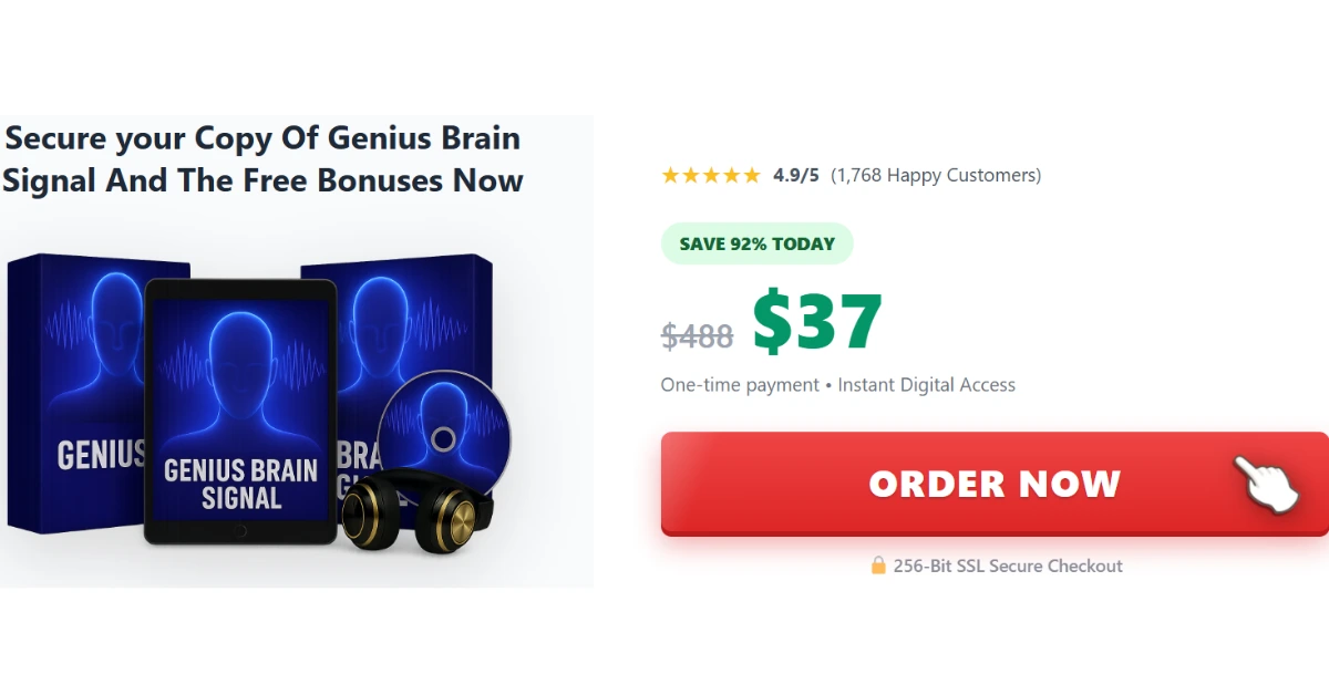 Genius-Brain-Signal-Pricing