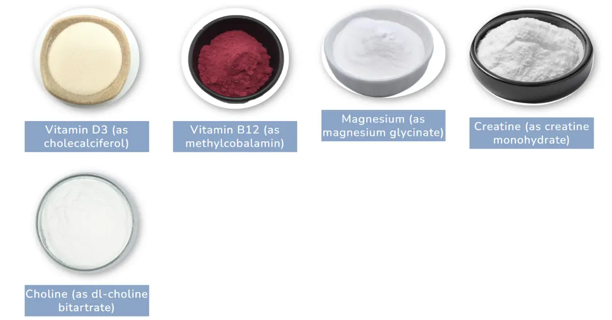 MemoryFuel-Ingredients