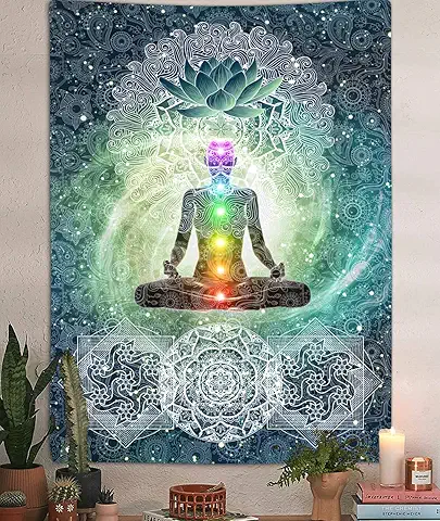 Chakra Alignment Spiritual Wall Tapestry