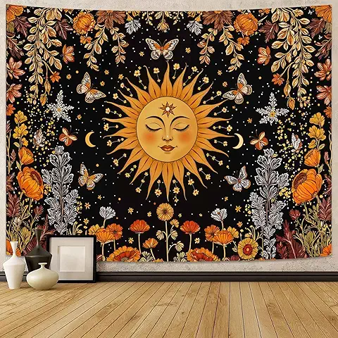 Sun and Moon Celestial Tapestry